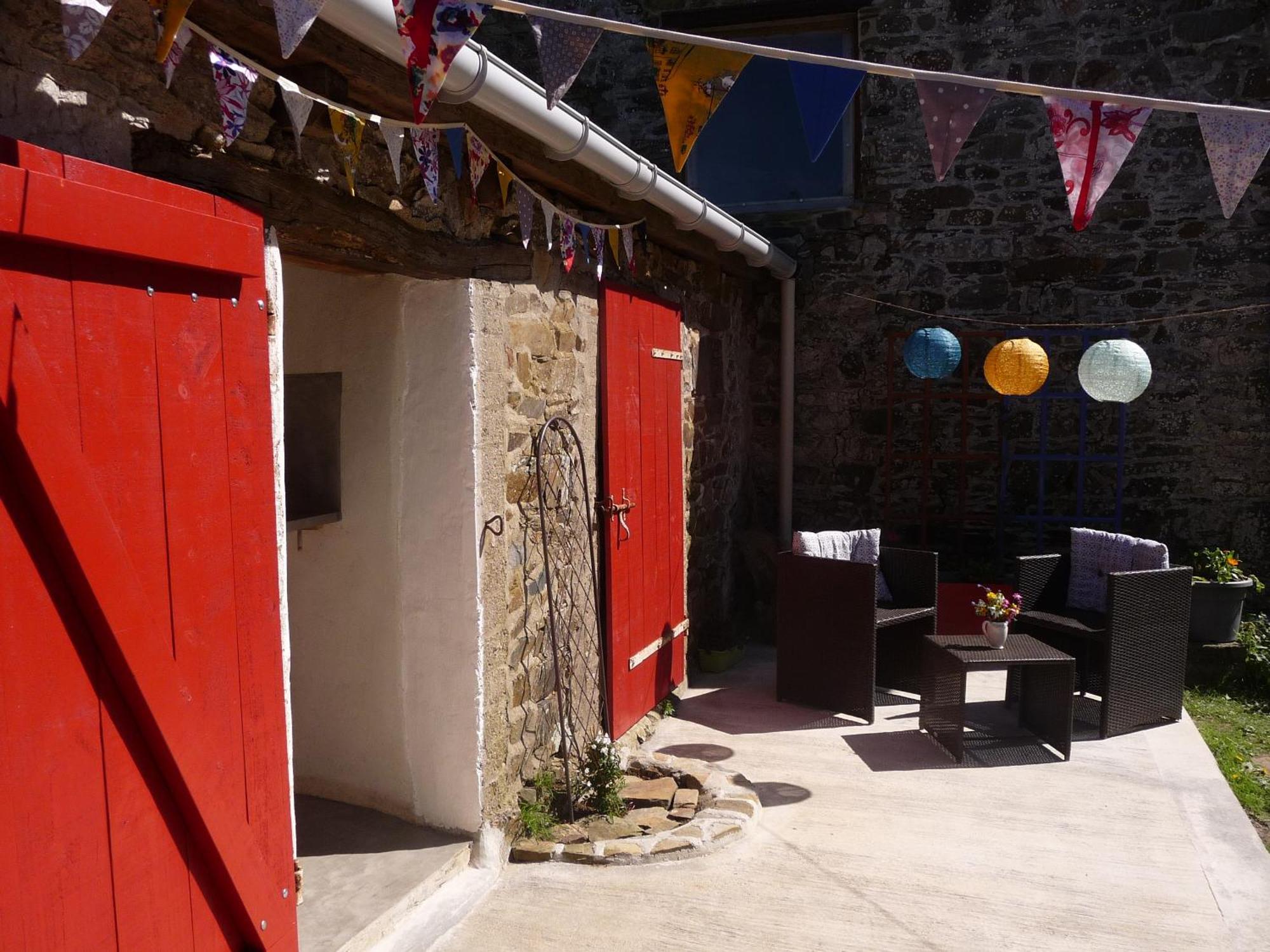 Bretagne Chambre D'Hotes Suite 53M2 Et Caravane Vintage Avec Cuisine Et Salle De Bains Privees Brittany B&B 53M2 Suite And Vintage Caravan Glamping With Private Kitchen And Bathroom Pleumeur-Gautier Luaran gambar
